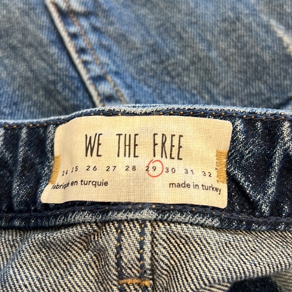 Free People denim mini skirt (NWT) - Picture 5 of 5